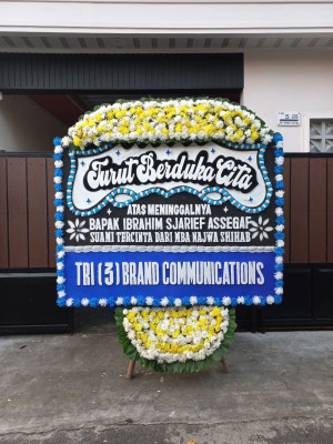 Papan Bunga Duka di Pondok Aren